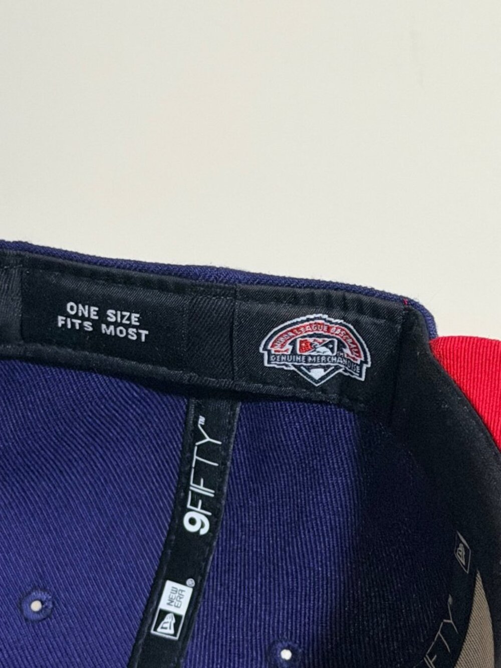 Jacksonville Jumbo Shrimp New Era 9Fifty Baseball Cap Hat OSFM Adjustable Snapba - Picture 6 of 7